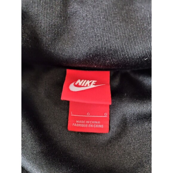 Nike Air Crossover Warm Up Track Jacket Large Hood Black Unisex Full Zip Sweater - Picture 3 of 12